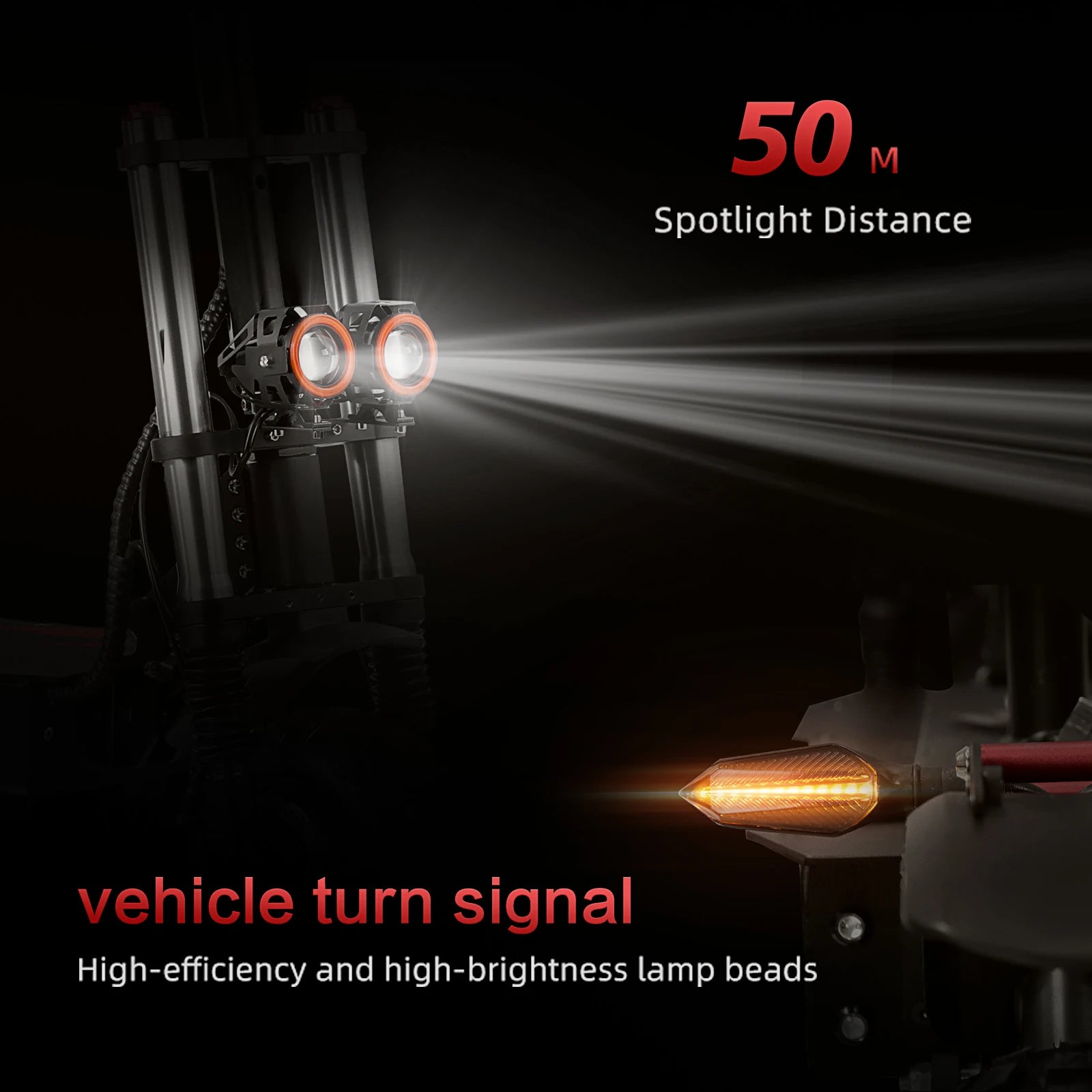 6000W Powerful Electric Scooter 60V 38Ah Max Speed 85km/h 100km Range 11'' Tire