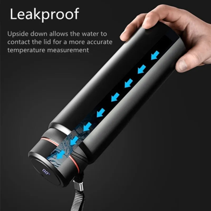 420-1500ml Large Capacity Vacuum LED Smart Temperature