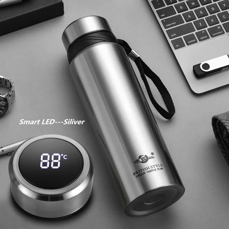 420-1500ml Large Capacity Vacuum LED Smart Temperature