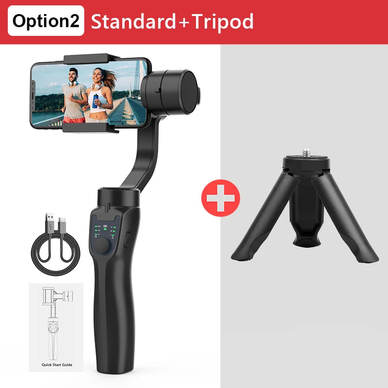 F8 Handheld 3-Axis Gimbal Phone Holder Anti Shake Video