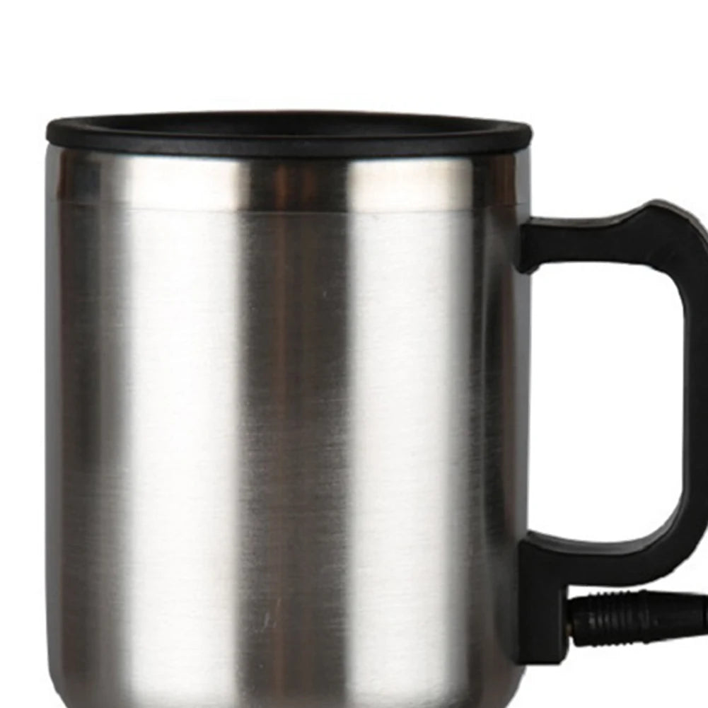 450ml Car Heating Cup Stainless Steel Electric In-car Travel