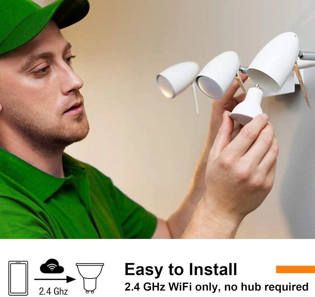 Alexa Reflector Bulb 4.5W 350LM, Multicolor Smart