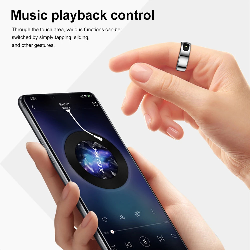 NEW Smart Ring R08 Health and Sleep Monitor With Charging