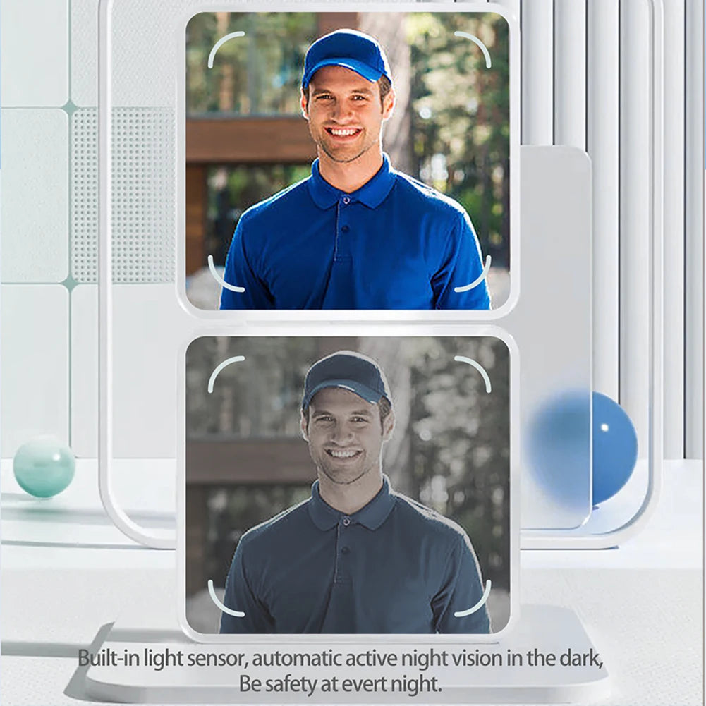 WiFi Wireless Video Doorbell IR Night Vision Doorbell