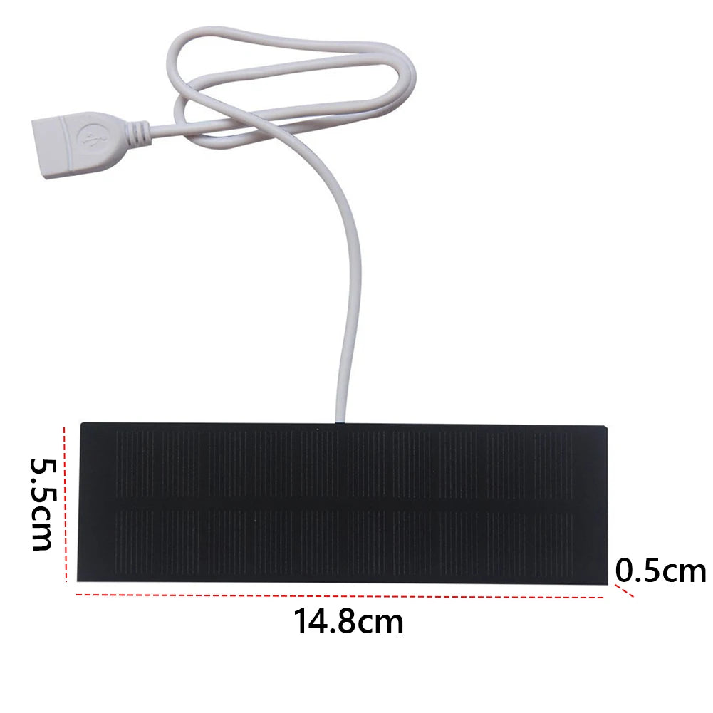 Mini Solar Panel Portable Battery Mobile Phone Charging Bank