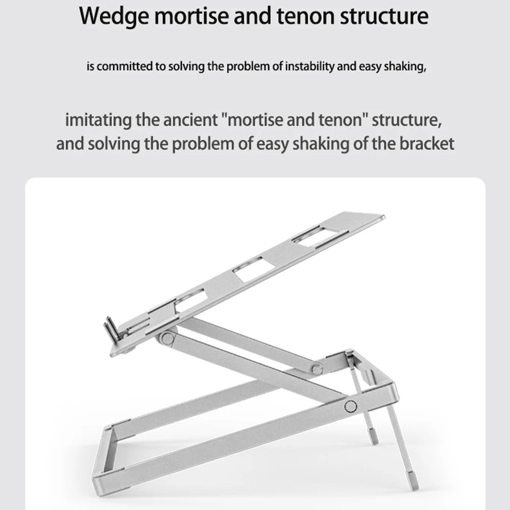 Ergonomic Notebook Stand Adjustable Height Notebook Laptop