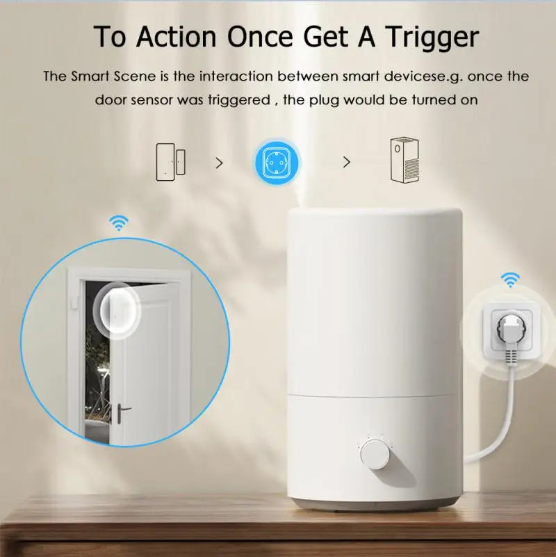 16A/20A WiFi Smart Plug Wireless Power Monitoring EU