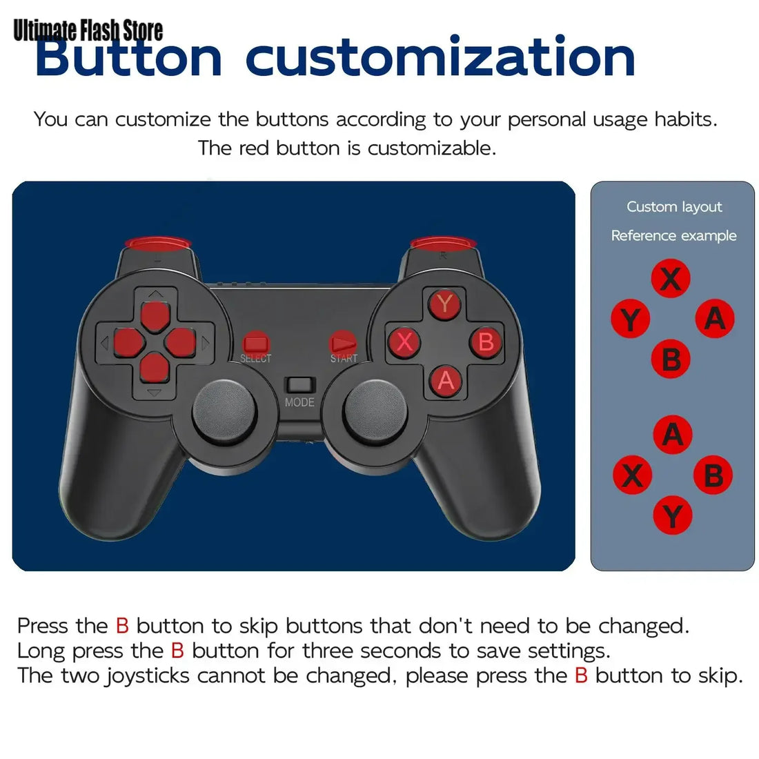 M8 Game Stick 4K Video Game Console 2.4G Dual Wireless