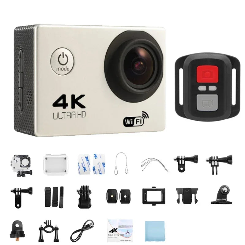 Action Camera Ultra HD 4K/30fps WiFi 2.0-inch 170D Underwater