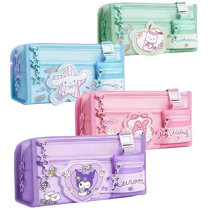 Sanrio Series Pencil Case Kuromi Cartoon Animation Box