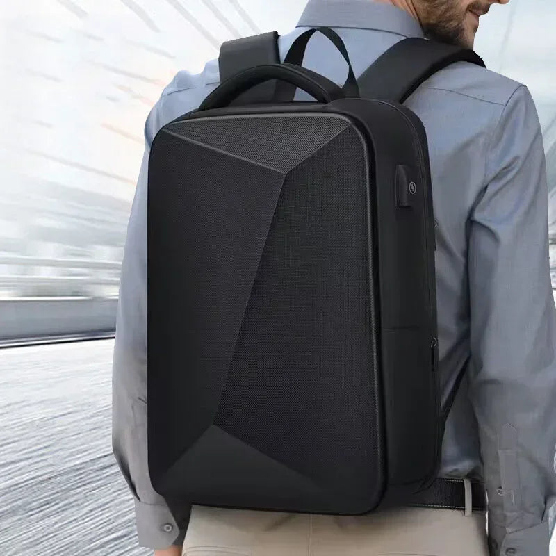 Men's 15.6 Inch Laptop Backpack Expandable Hard