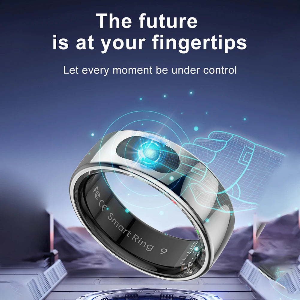 NEW Smart Ring R08 Health and Sleep Monitor With Charging