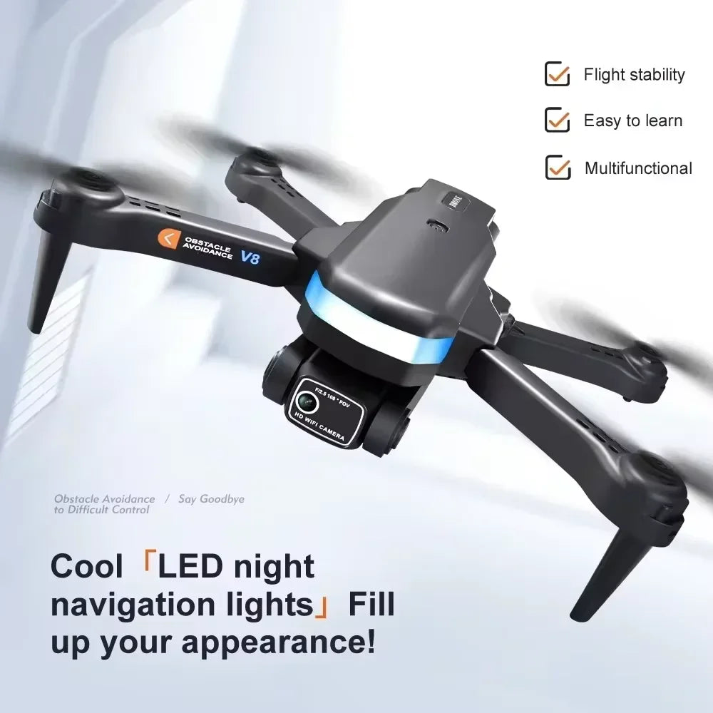 V8 Mini Drone For Xiaomi 8K HD Camera WiFi 5G Height
