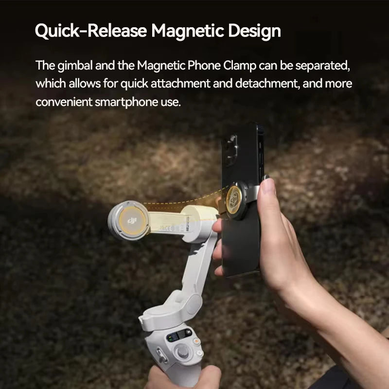 DJI OM SE Osmo Mobile SE Handheld Gimbal Active Track 5.0 Magnetic