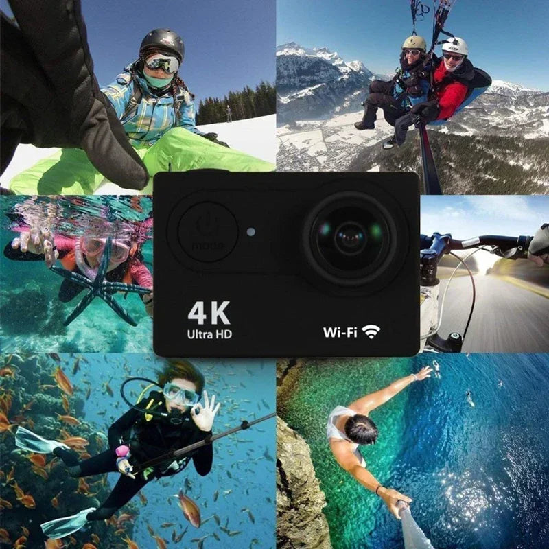 Action Camera Ultra HD 4K/30fps WiFi 2.0-inch 170D Underwater
