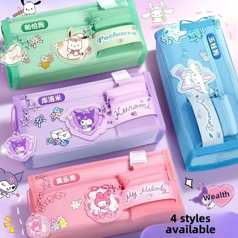 Sanrio Series Pencil Case Kuromi Cartoon Animation Box