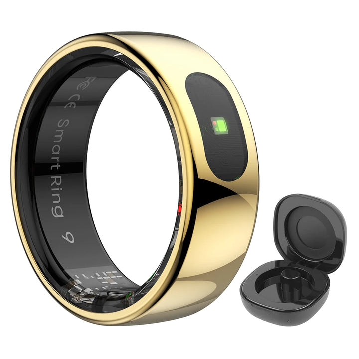 NEW Smart Ring R08 Health and Sleep Monitor With Charging