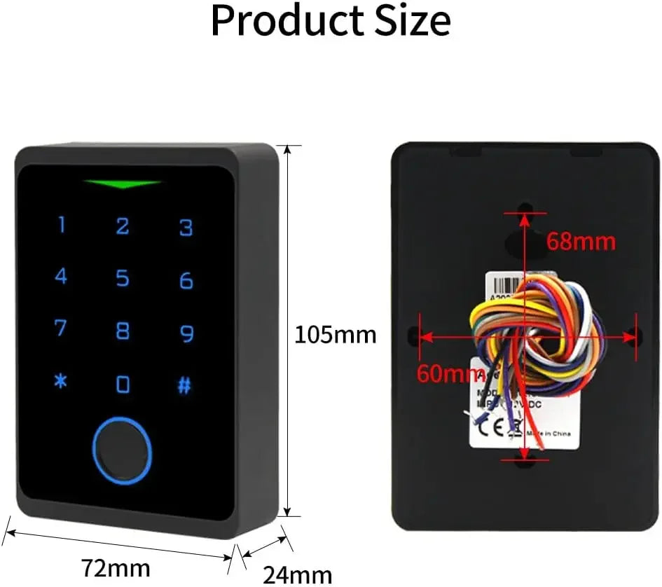 Tuya APP Remote WiFi Access Control Keypad Fingerprint