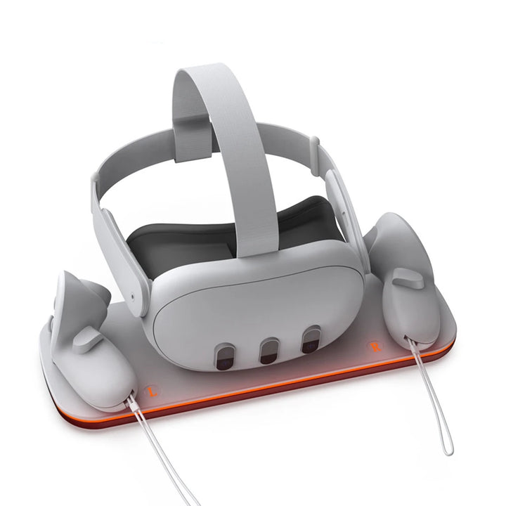 VR Headset Controller Charging Dock with LED Indicator