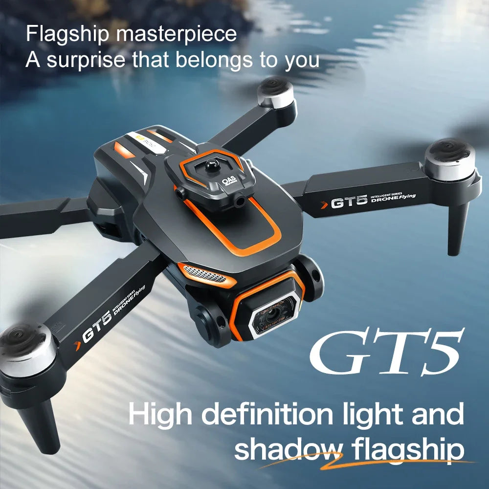 GT5 Mini Drone 4K 6K HD Double Camera Brushless Motor