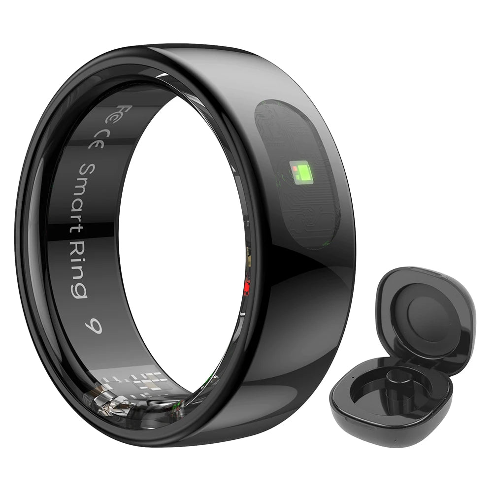 NEW Smart Ring R08 Health and Sleep Monitor With Charging