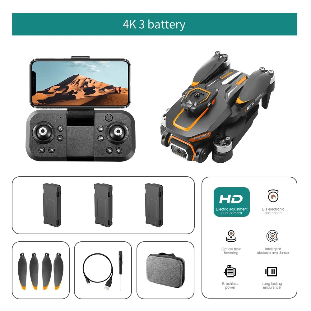 GT5 Mini Drone 4K 6K HD Double Camera Brushless Motor