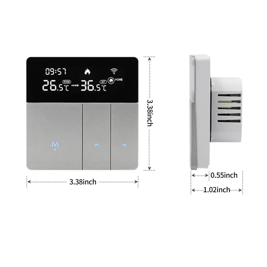WIFI Smart Thermostat with LCD Display Smart Heating