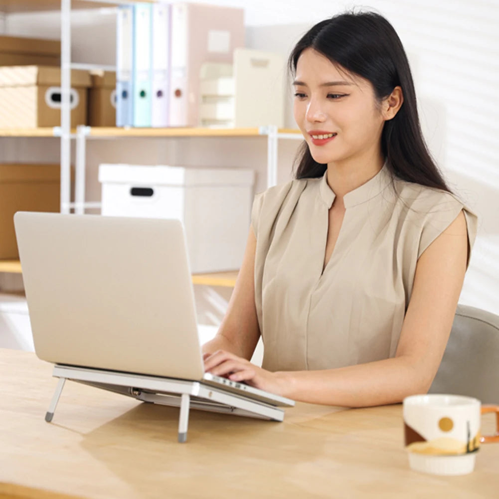 Ergonomic Notebook Stand Adjustable Height Notebook Laptop