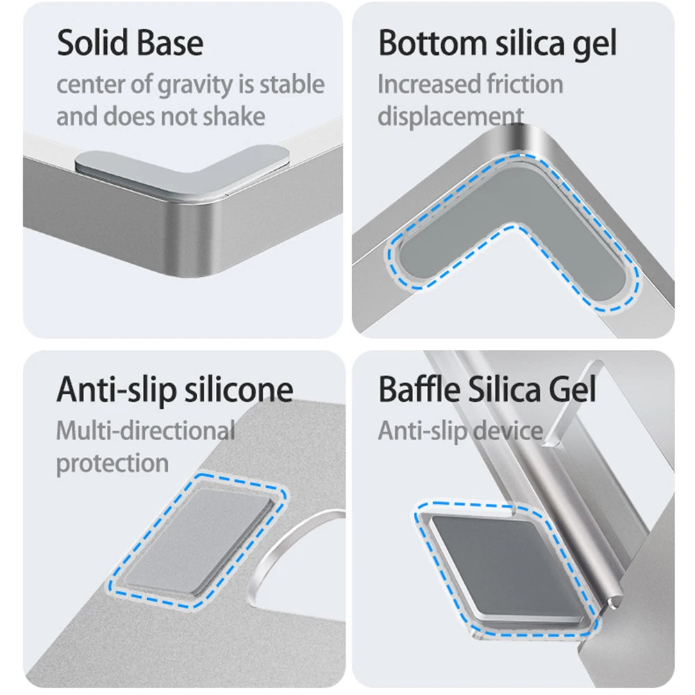 Ergonomic Notebook Stand Adjustable Height Notebook Laptop