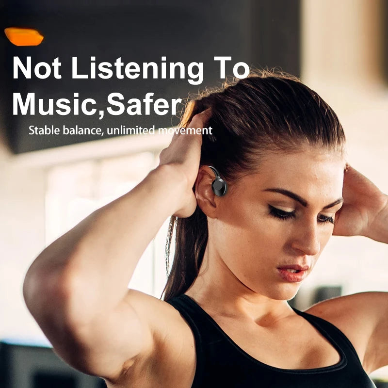 Swimming Bone Conduction Bluetooth 5.3 Headphones Double