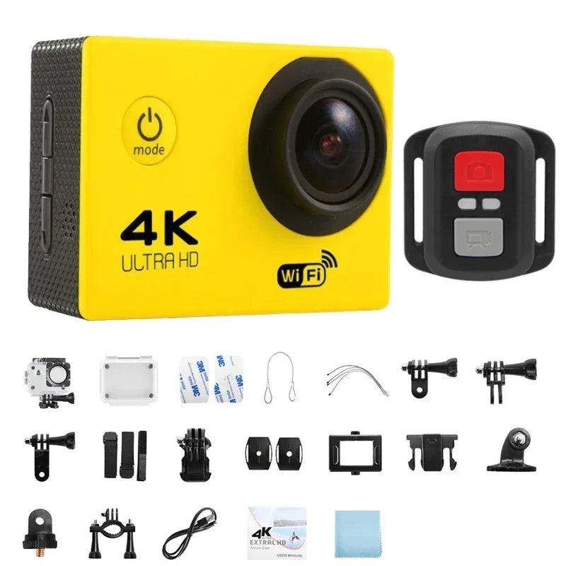 Action Camera Ultra HD 4K/30fps WiFi 2.0-inch 170D Underwater