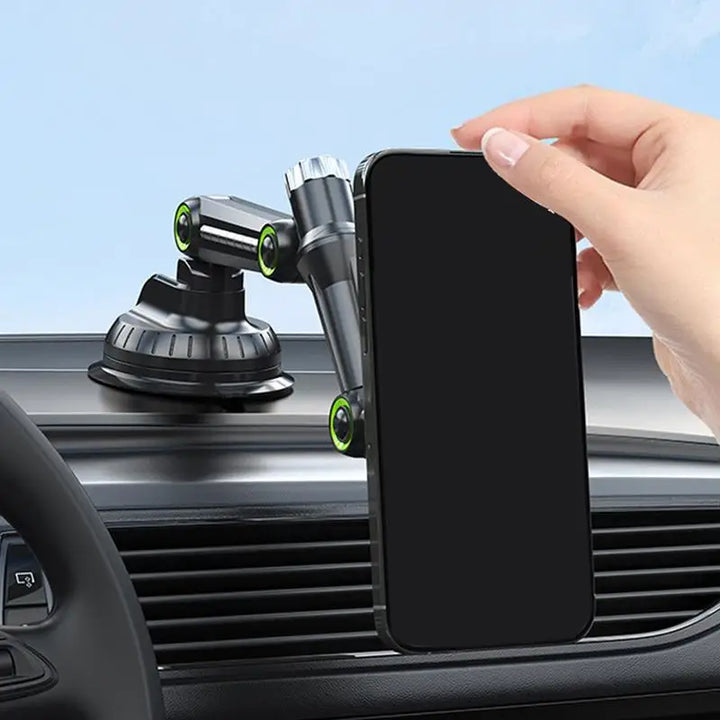 Car Suction Magnetic Phone Mount Adjustable Dashboard