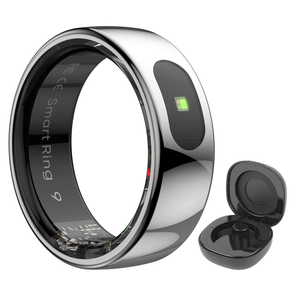 NEW Smart Ring R08 Health and Sleep Monitor With Charging