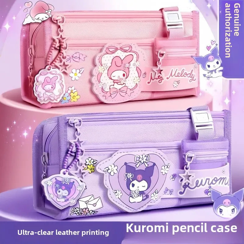 Sanrio Series Pencil Case Kuromi Cartoon Animation Box