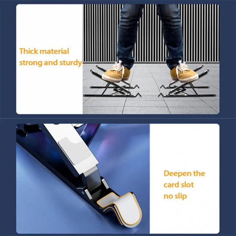 Laptop Cooler Base Stand with 2/4 Fans Foldable Laptop Cooling Pad